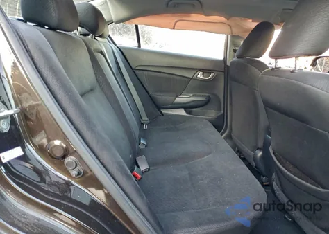 2013 Honda Civic Ex из США, поврежденный, VIN 2HGFB2F80DH512289